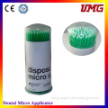 100PCS Long Bendable Brush Tip Micro Applicator Swab